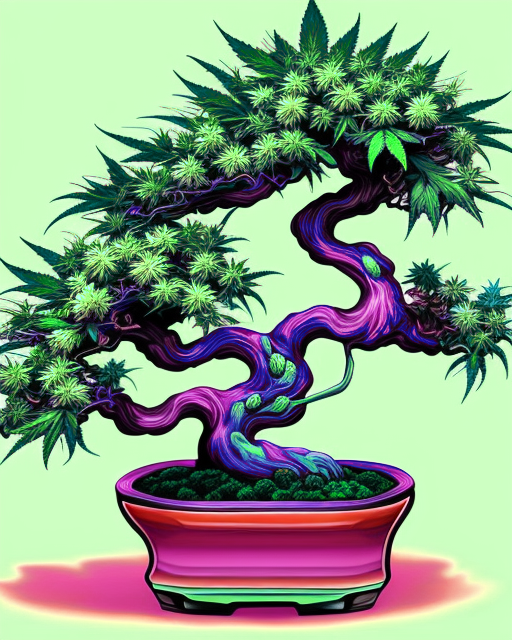 Acid Bonsai NFT on Algorand